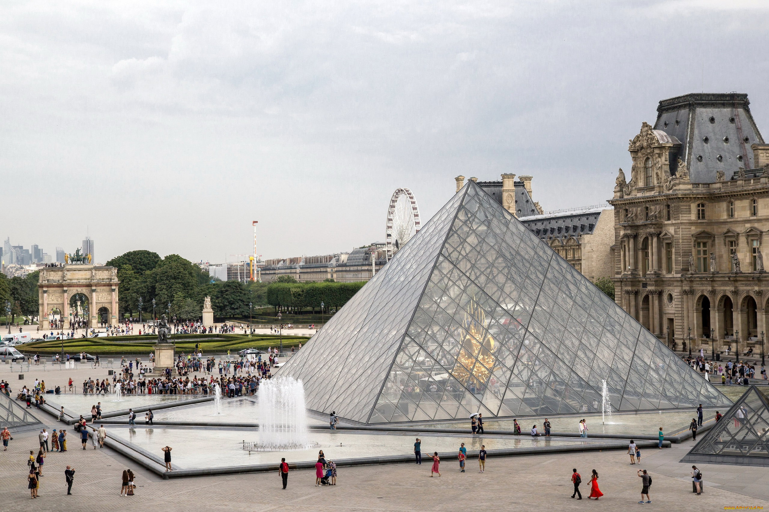 the louvre museum, ,  , , the, louvre, museum